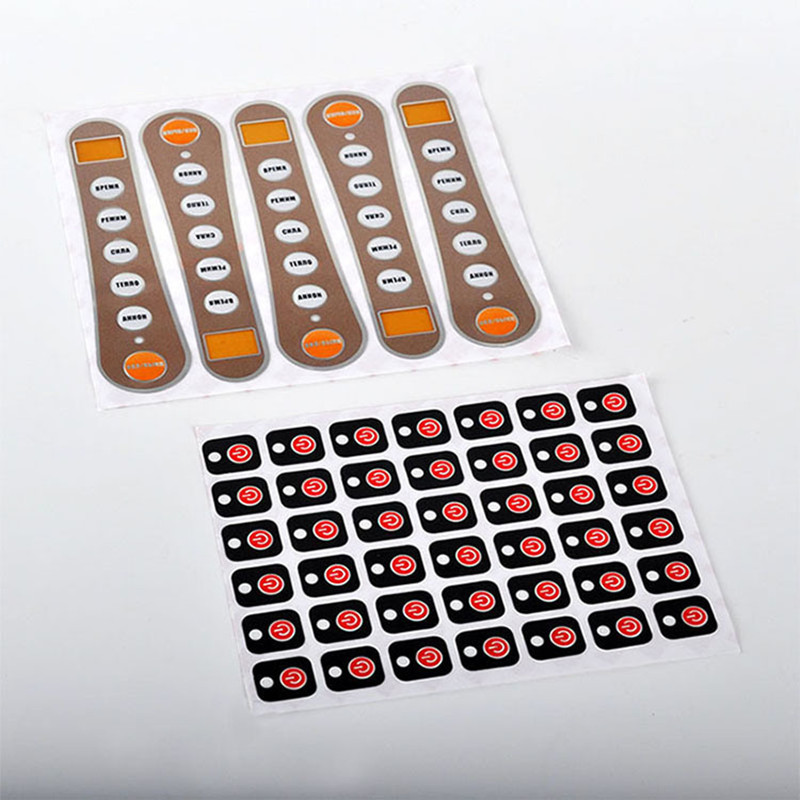 PC、PVC、PET，PMA按钮面板/开关薄膜面板004